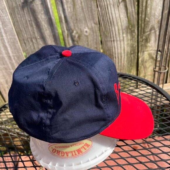 MLB Men's Red and Navy Hat - Picture 3 of 4